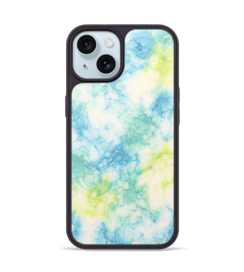 iPhone 15 ResinArt Phone Case - Aimee (Watercolor, 690332)