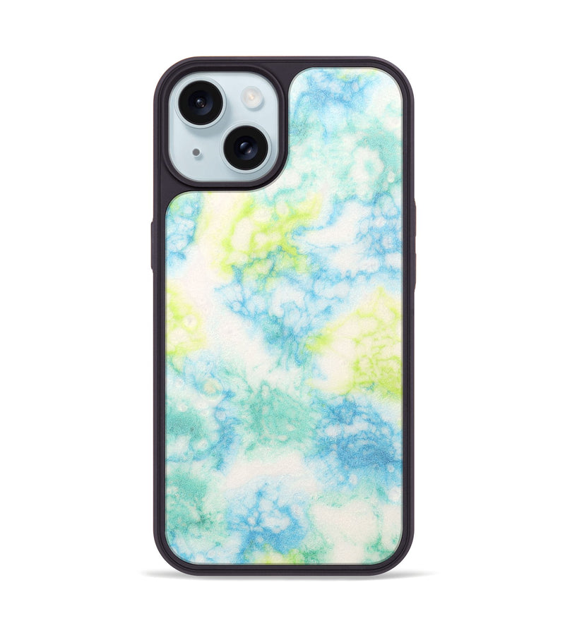 iPhone 15 ResinArt Phone Case - Nora (Watercolor, 690338)