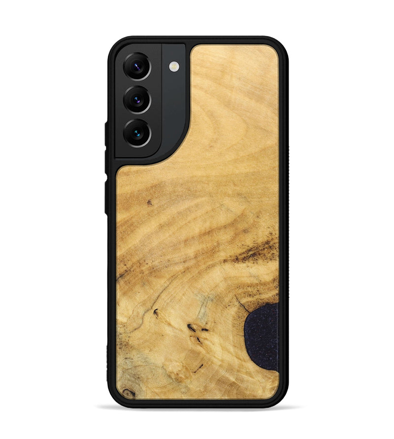 Galaxy S22 Plus Wood+Resin Phone Case - Kristopher (Wood Burl, 690416)