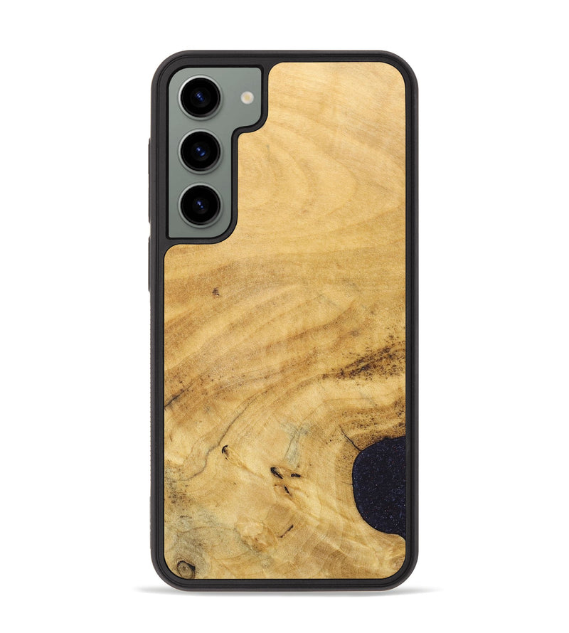 Galaxy S23 Plus Wood+Resin Phone Case - Kristopher (Wood Burl, 690416)