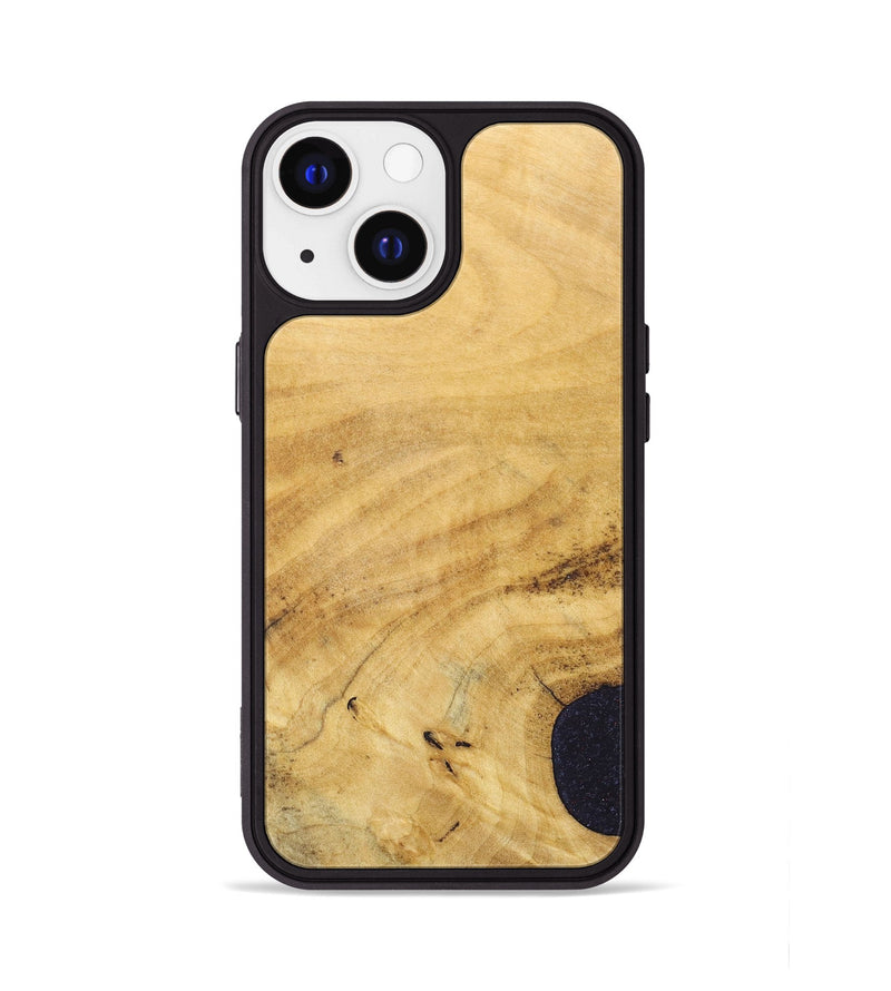 iPhone 13 Wood+Resin Phone Case - Kristopher (Wood Burl, 690416)
