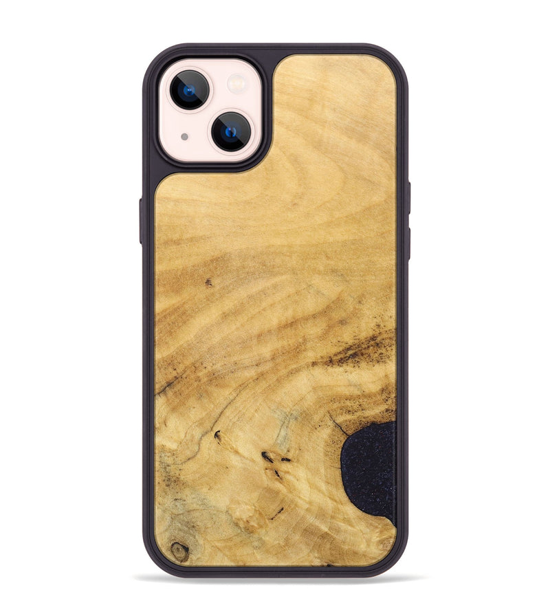 iPhone 14 Plus Wood+Resin Phone Case - Kristopher (Wood Burl, 690416)