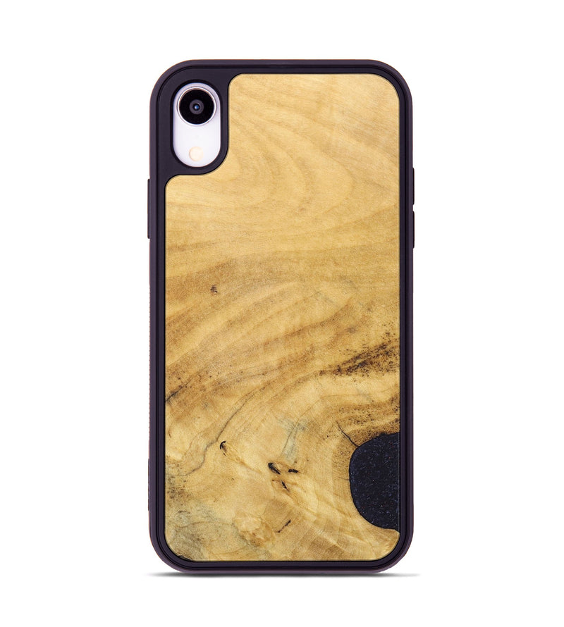 iPhone Xr Wood+Resin Phone Case - Kristopher (Wood Burl, 690416)
