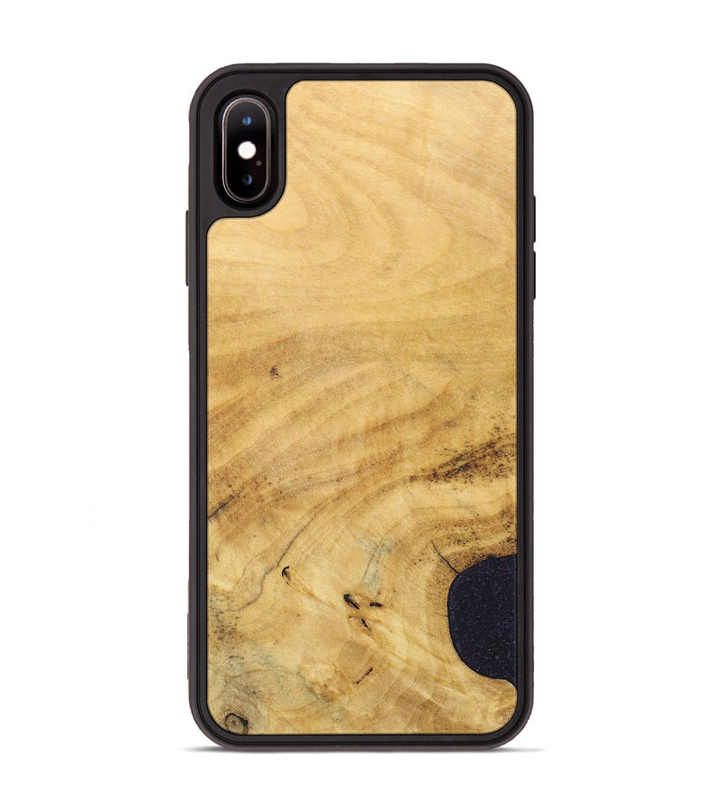 iPhone Xs Max Wood+Resin Phone Case - Kristopher (Wood Burl, 690416)