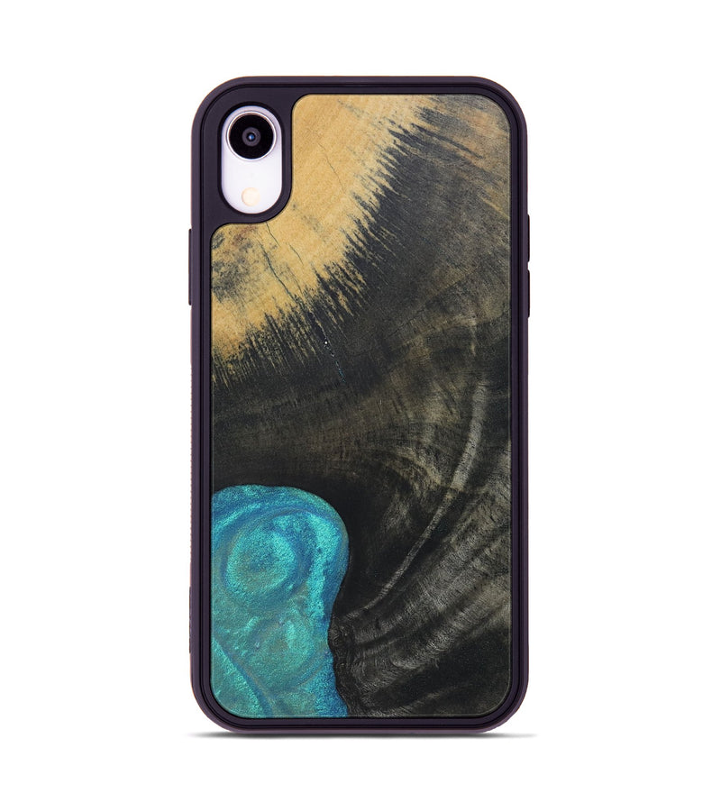 iPhone Xr Wood+Resin Phone Case - Sonia (Wood Burl, 690429)