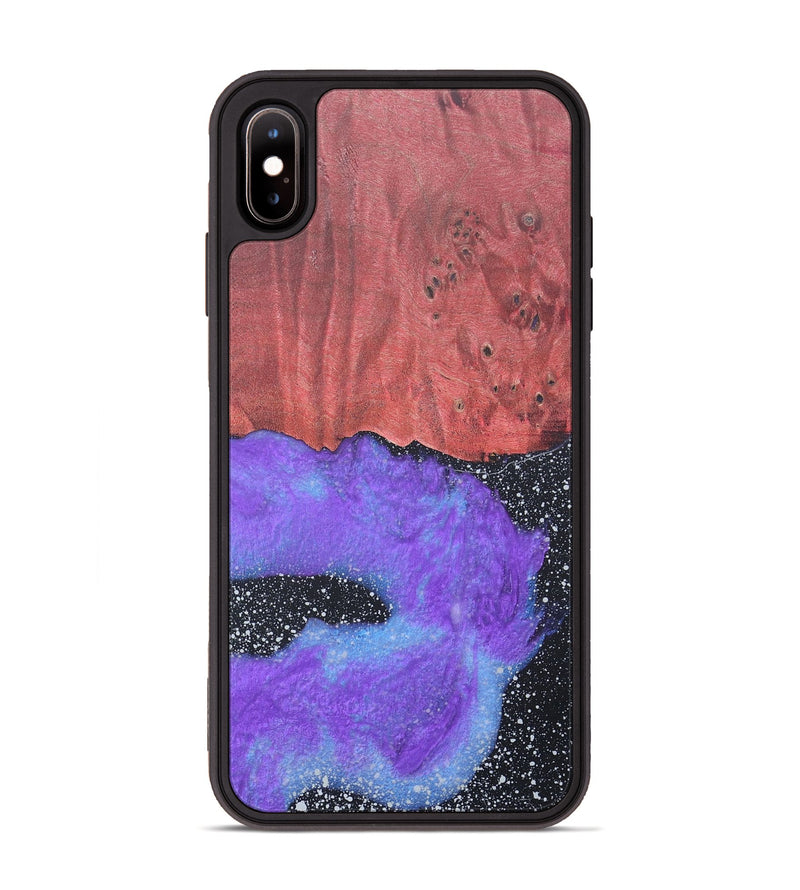 iPhone Xs Max Wood+Resin Phone Case - Riley (Cosmos, 690598)