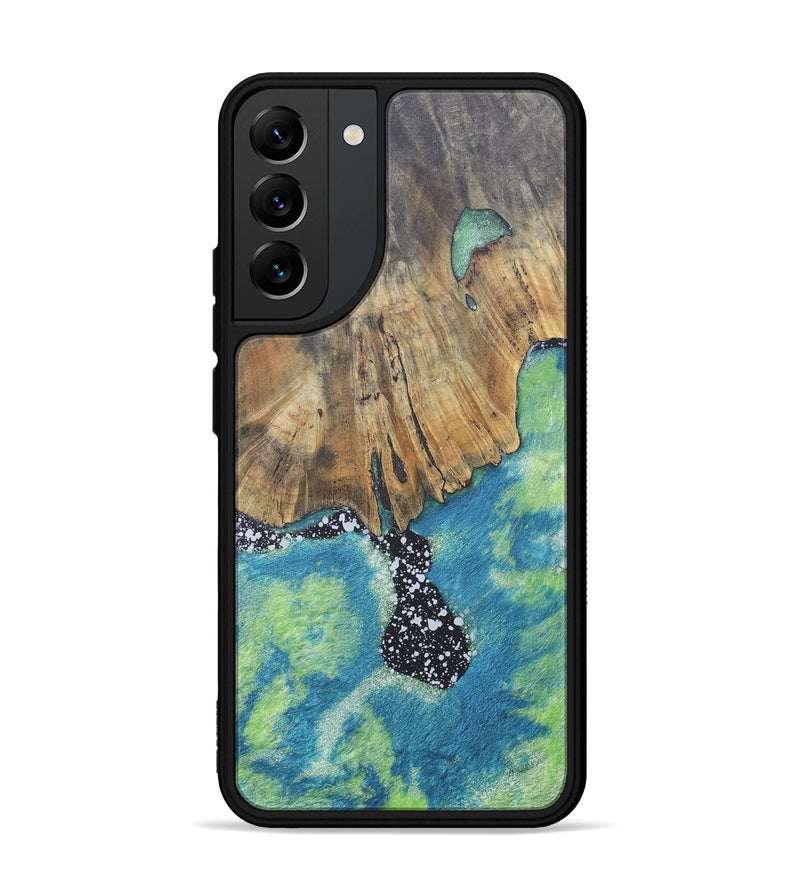 Galaxy S22 Plus Wood+Resin Phone Case - Ainsley (Cosmos, 690601)