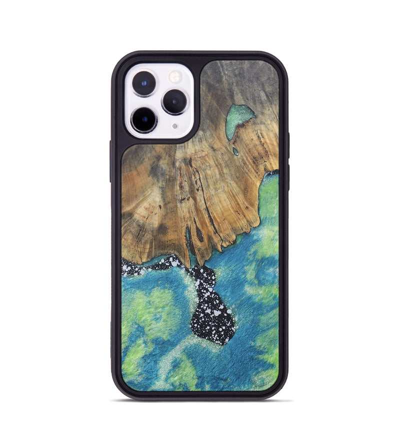 iPhone 11 Pro Wood+Resin Phone Case - Ainsley (Cosmos, 690601)