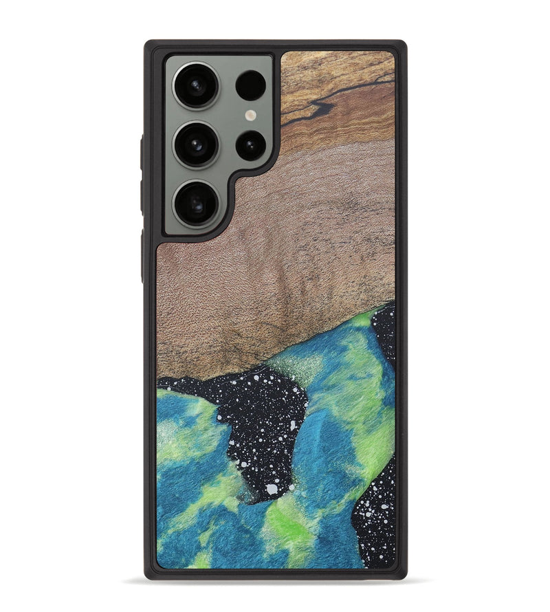Galaxy S23 Ultra Wood+Resin Phone Case - Callie (Cosmos, 690603)