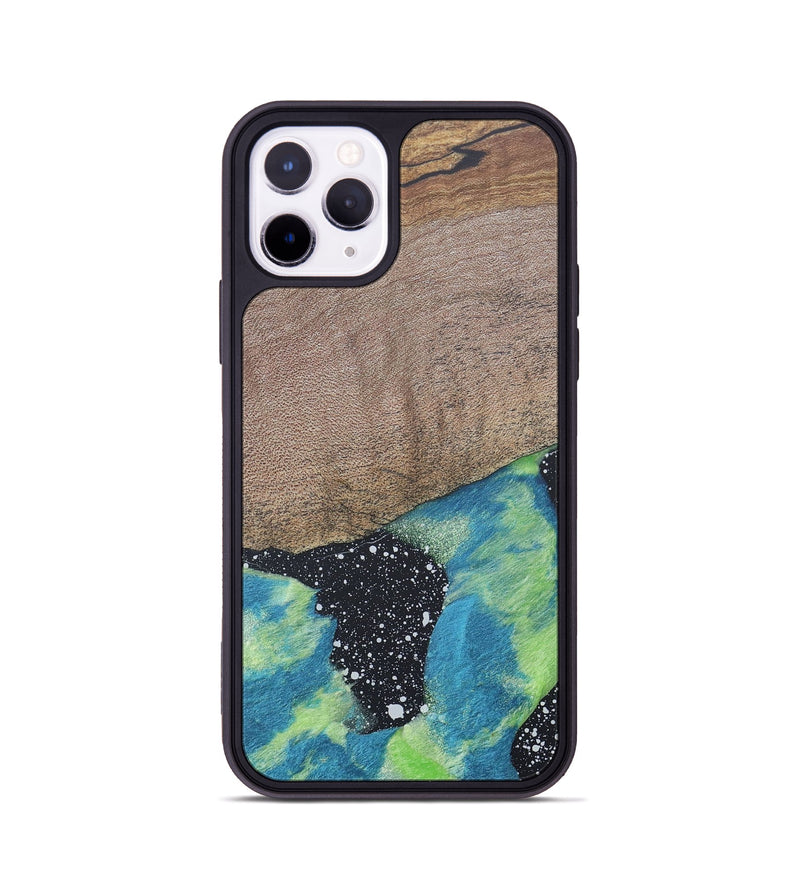 iPhone 11 Pro Wood+Resin Phone Case - Callie (Cosmos, 690603)