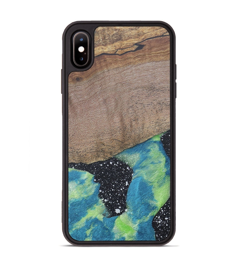 iPhone Xs Max Wood+Resin Phone Case - Callie (Cosmos, 690603)
