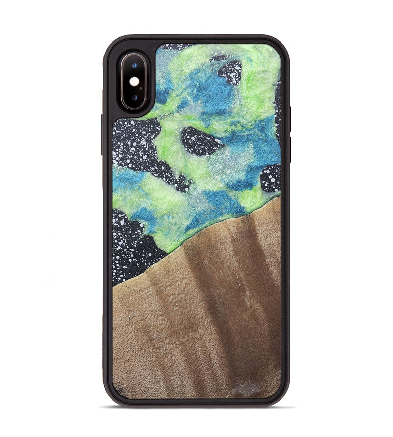 iPhone Xs Max Wood+Resin Phone Case - Dave (Cosmos, 690620)