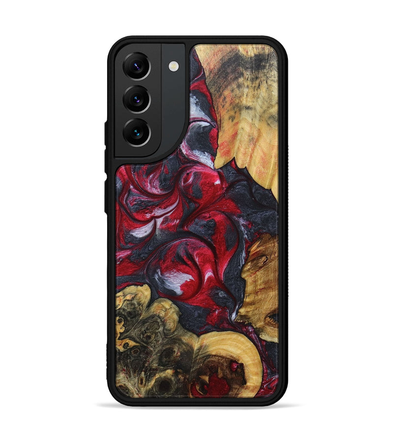 Galaxy S22 Plus Wood+Resin Phone Case - Chasity (Mosaic, 690636)