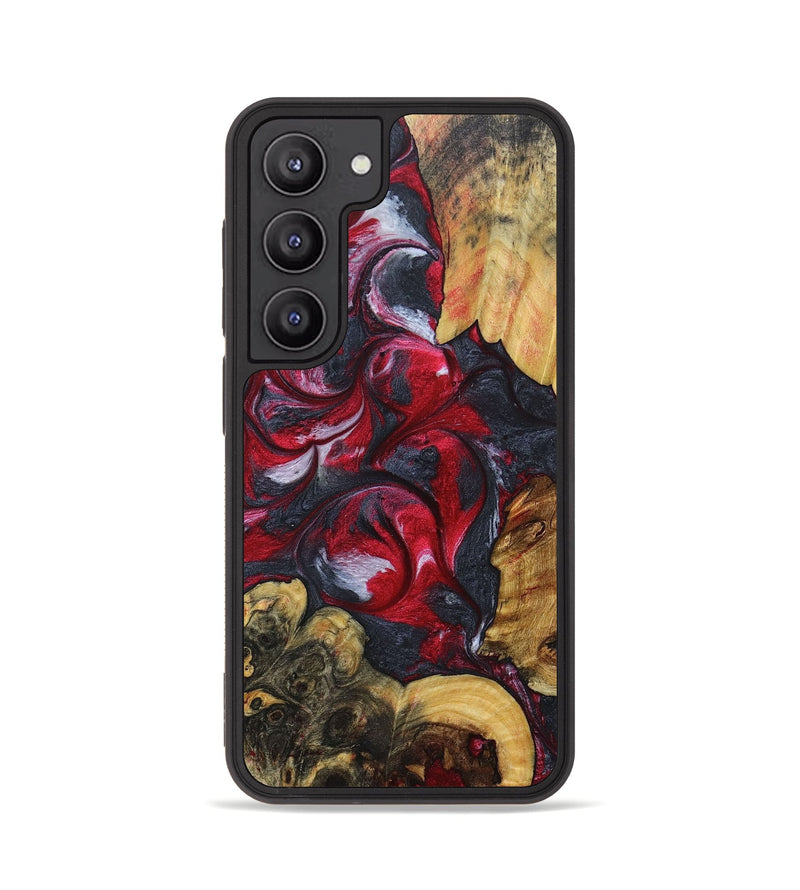 Galaxy S23 Wood+Resin Phone Case - Chasity (Mosaic, 690636)