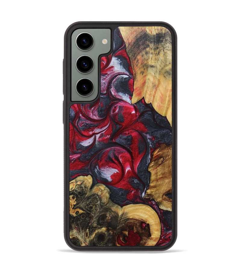 Galaxy S23 Plus Wood+Resin Phone Case - Chasity (Mosaic, 690636)