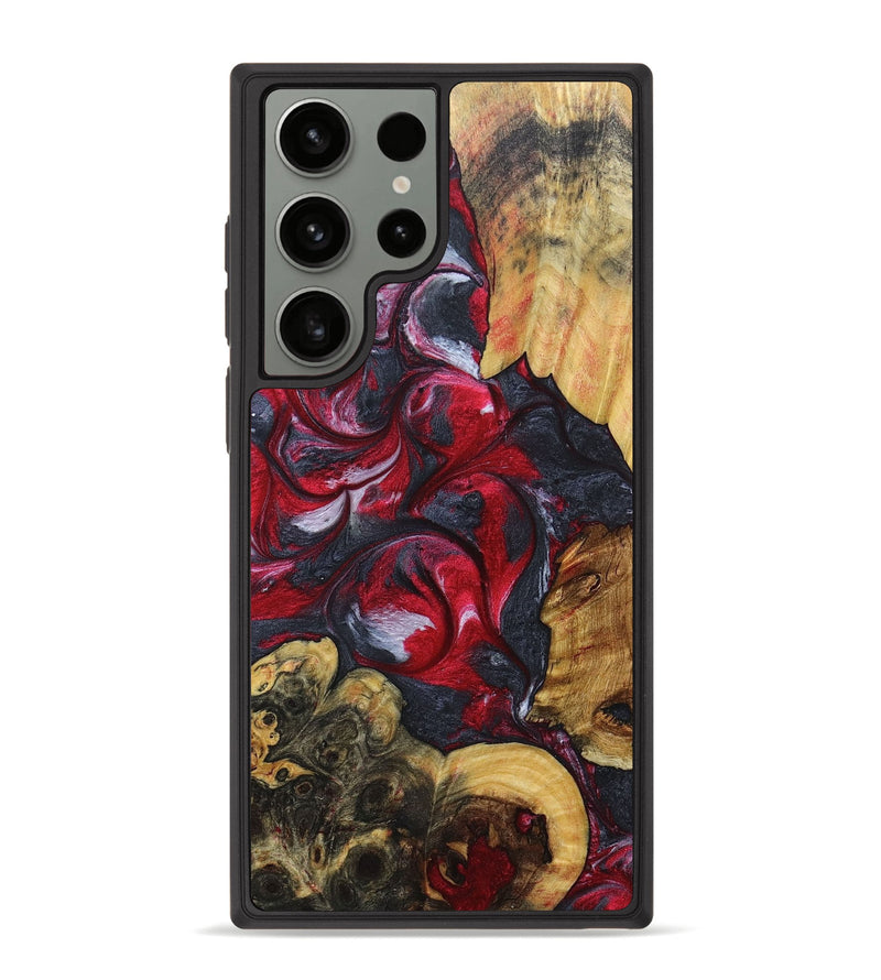 Galaxy S23 Ultra Wood+Resin Phone Case - Chasity (Mosaic, 690636)
