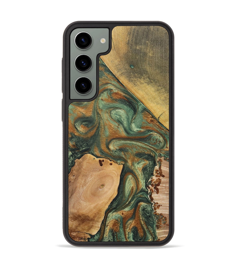 Galaxy S23 Plus Wood+Resin Phone Case - Luella (Mosaic, 690638)