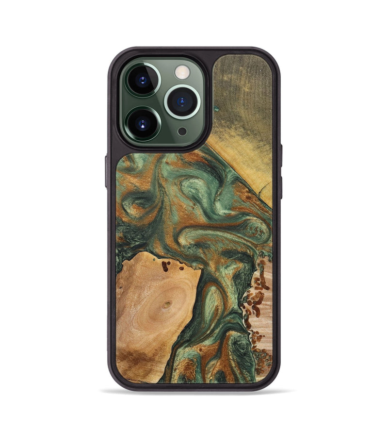 iPhone 13 Pro Wood+Resin Phone Case - Luella (Mosaic, 690638)