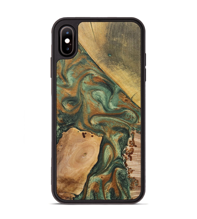 iPhone Xs Max Wood+Resin Phone Case - Luella (Mosaic, 690638)