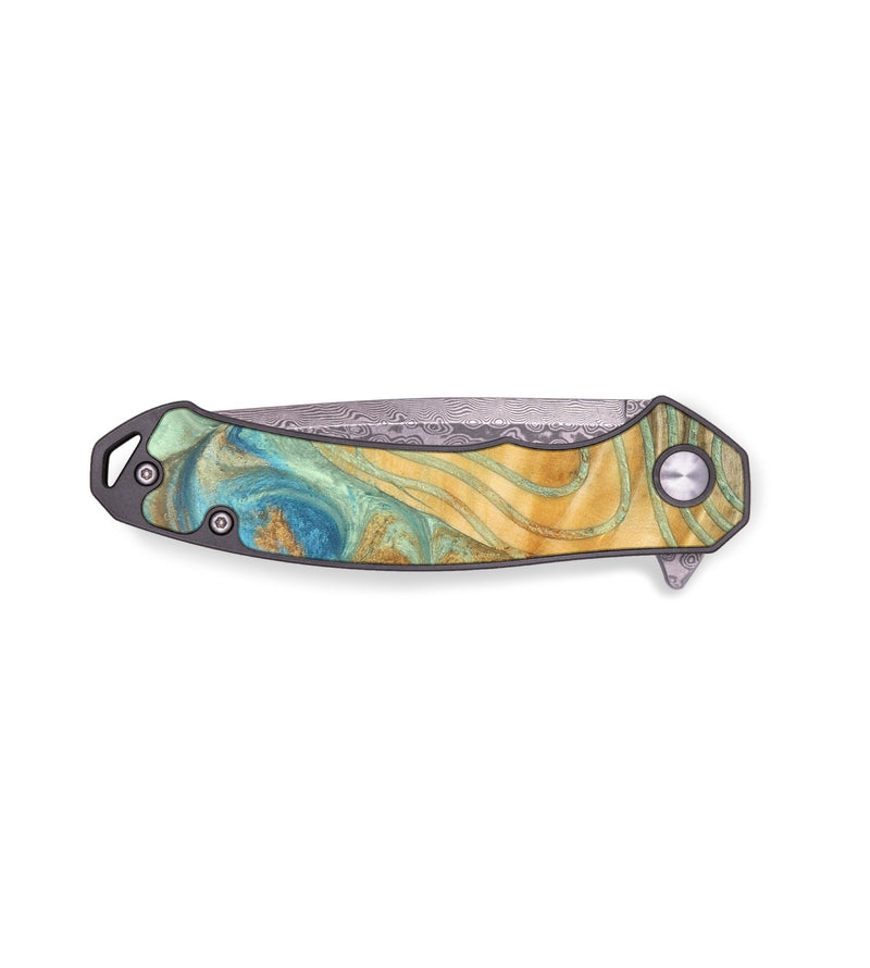 EDC Wood+Resin Pocket Knife - Betty (Pattern, 690780)