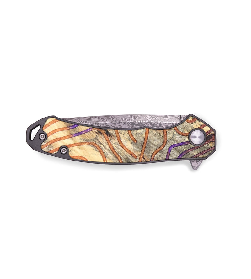 EDC Wood+Resin Pocket Knife - Mitchell (Pattern, 690783)