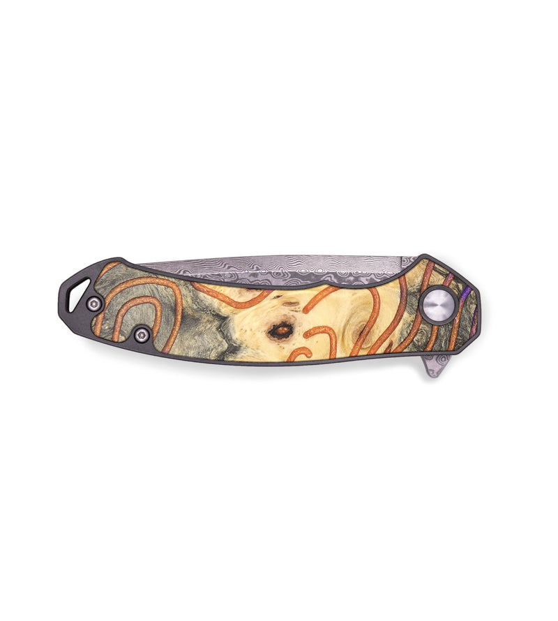 EDC Wood+Resin Pocket Knife - Vera (Pattern, 690784)