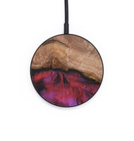 Circle Wood+Resin Wireless Charger - Peter (Red, 690813)
