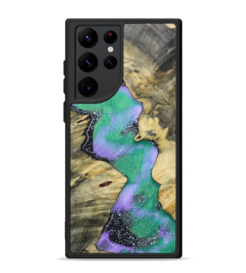 Galaxy S22 Ultra Wood+Resin Phone Case - Douglas (Cosmos, 691076)
