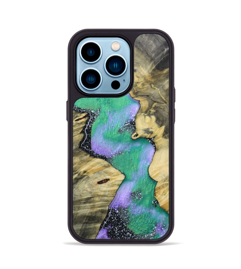 iPhone 14 Pro Wood+Resin Phone Case - Douglas (Cosmos, 691076)