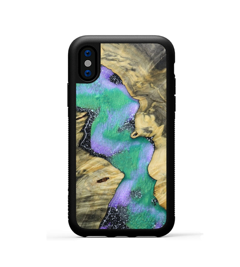 iPhone Xs Wood+Resin Phone Case - Douglas (Cosmos, 691076)