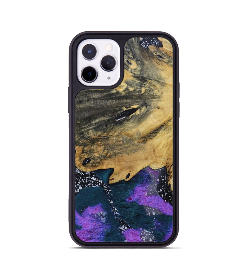 iPhone 11 Pro Wood+Resin Phone Case - Valerie (Cosmos, 691077)