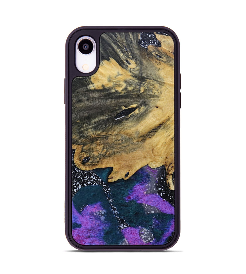iPhone Xr Wood+Resin Phone Case - Valerie (Cosmos, 691077)