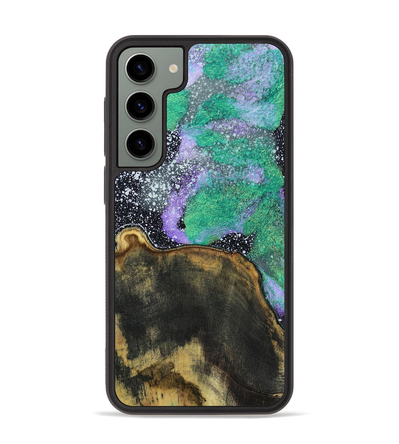 Galaxy S23 Plus Wood+Resin Phone Case - Leland (Cosmos, 691085)