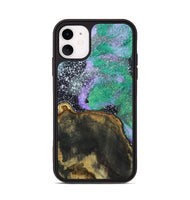 iPhone 11 Wood+Resin Phone Case - Leland (Cosmos, 691085)