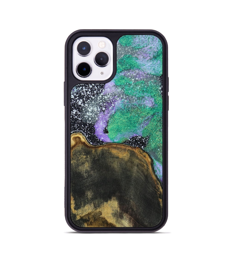 iPhone 11 Pro Wood+Resin Phone Case - Leland (Cosmos, 691085)