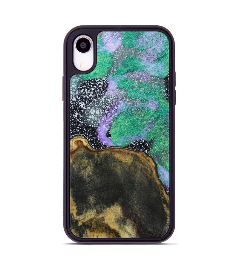 iPhone Xr Wood+Resin Phone Case - Leland (Cosmos, 691085)