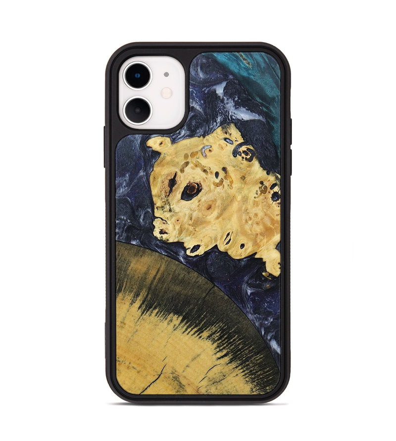 iPhone 11 Wood+Resin Phone Case - Joanne (Mosaic, 691275)