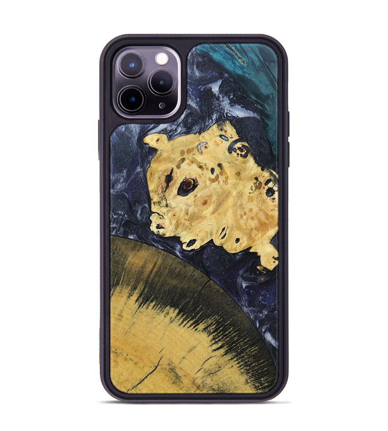 iPhone 11 Pro Max Wood+Resin Phone Case - Joanne (Mosaic, 691275)