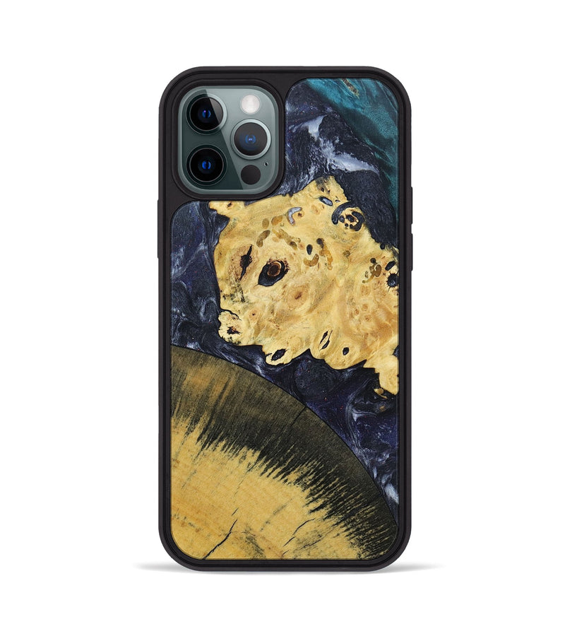 iPhone 12 Pro Wood+Resin Phone Case - Joanne (Mosaic, 691275)