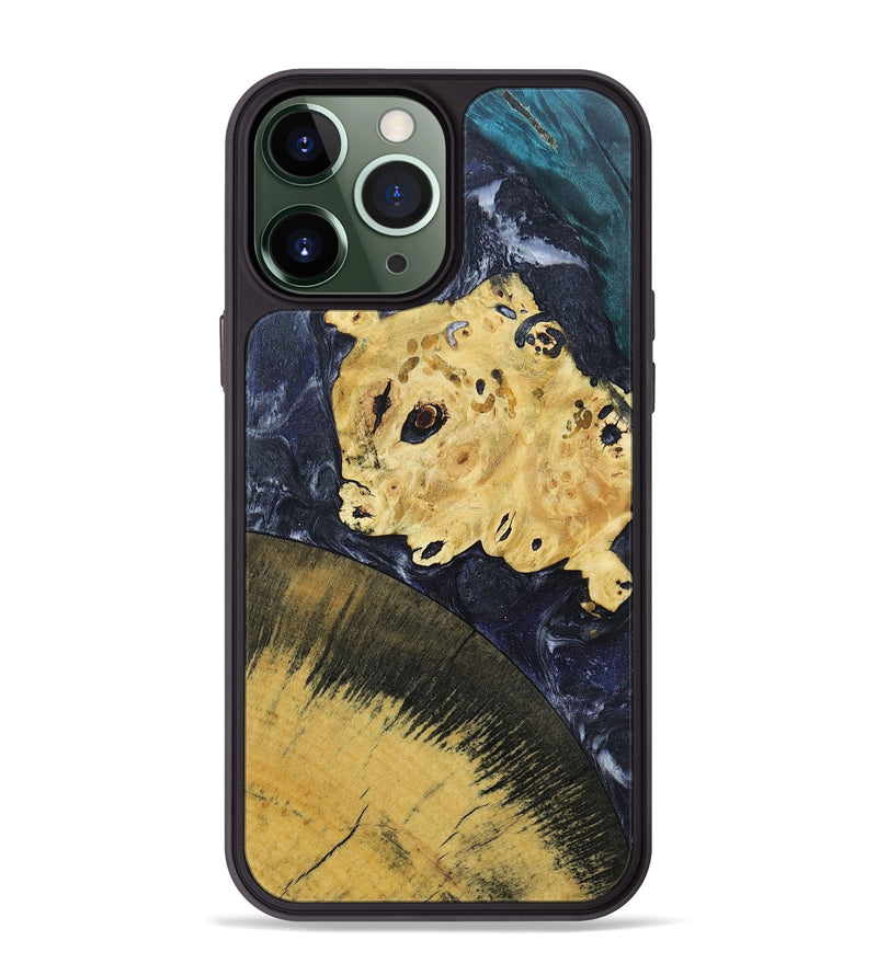 iPhone 13 Pro Max Wood+Resin Phone Case - Joanne (Mosaic, 691275)