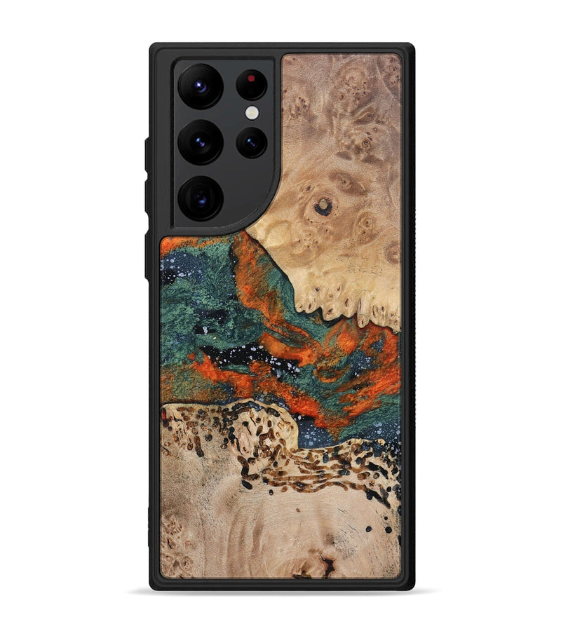 Galaxy S22 Ultra Wood+Resin Phone Case - Preston (Cosmos, 691362)