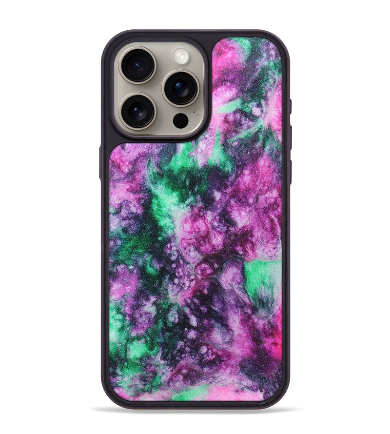 iPhone 15 Pro Max ResinArt Phone Case - Michele (Watercolor, 691389)