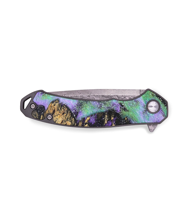EDC Wood+Resin Pocket Knife - Jolene (Cosmos, 691413)