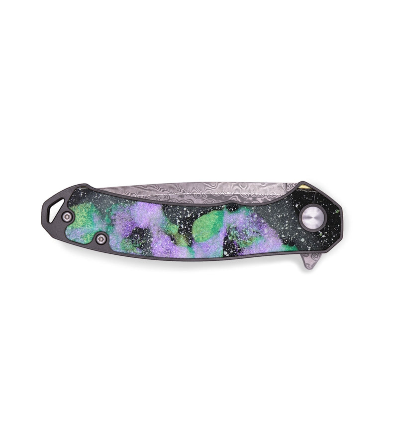 EDC Wood+Resin Pocket Knife - Malaysia (Cosmos, 691414)