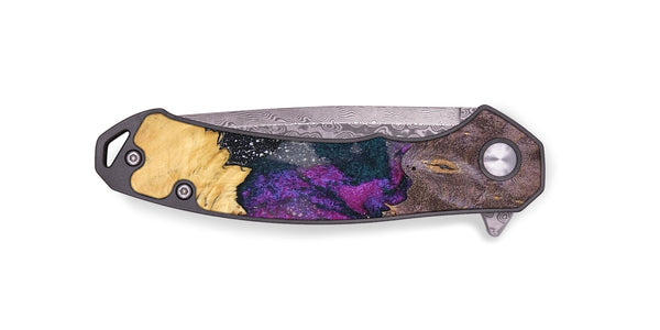 EDC Wood+Resin Pocket Knife - Yaretzi (Cosmos, 691420)