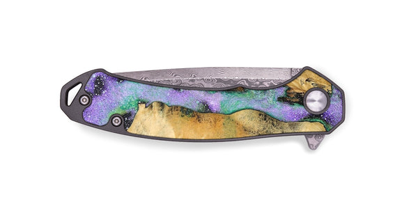 EDC Wood+Resin Pocket Knife - Katharine (Cosmos, 691423)