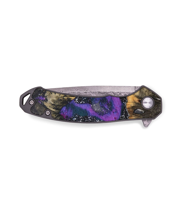 EDC Wood+Resin Pocket Knife - Gerald (Cosmos, 691425)