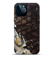 iPhone 12 Pro Max Wood+Resin Live Edge Phone Case - Jaclyn (Pattern, 691735)