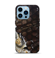 iPhone 14 Pro Wood+Resin Live Edge Phone Case - Jaclyn (Pattern, 691735)