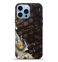 iPhone 14 Pro Max Wood+Resin Live Edge Phone Case - Jaclyn (Pattern, 691735)